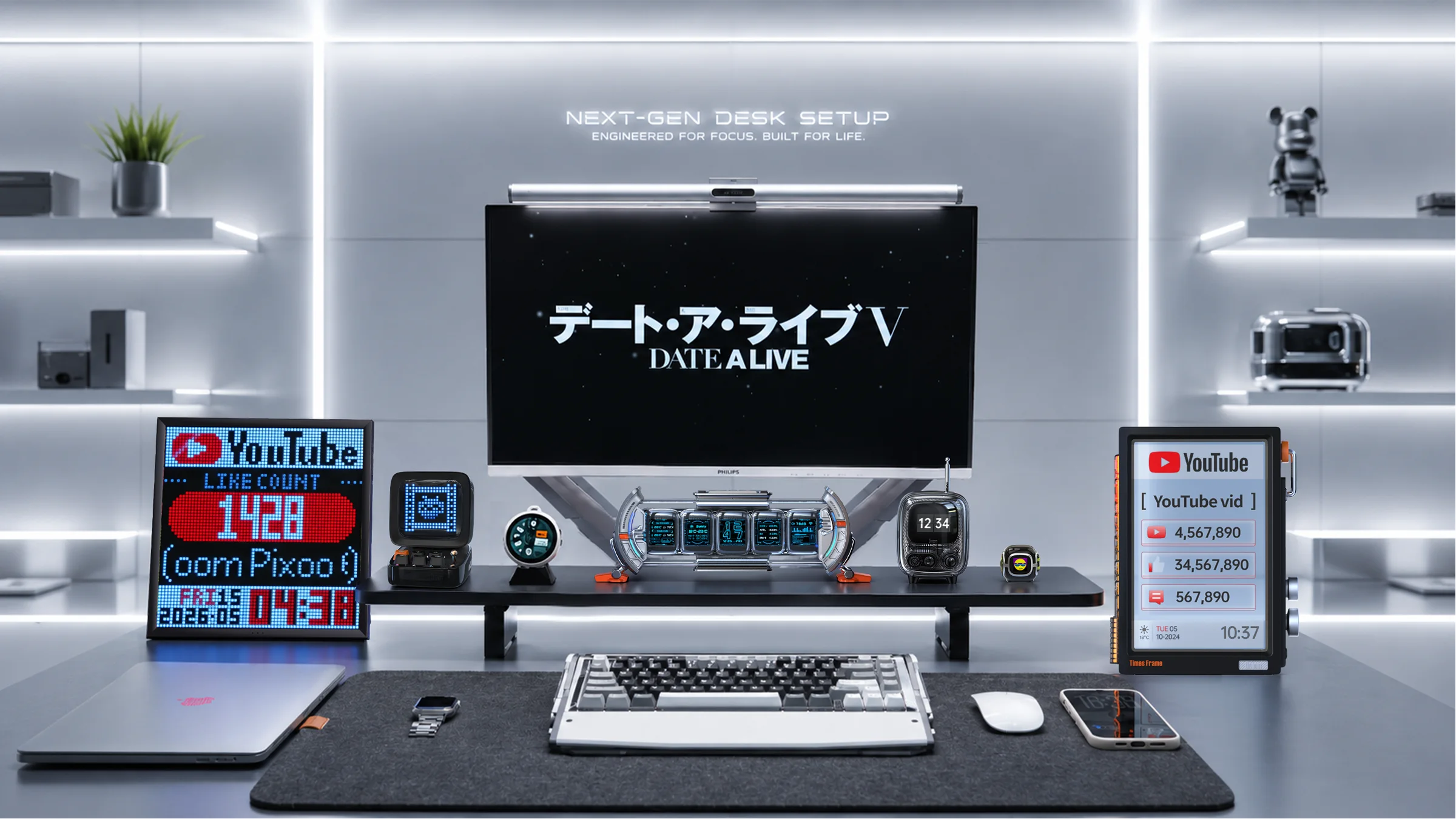 银灰桌面产品生态 KV